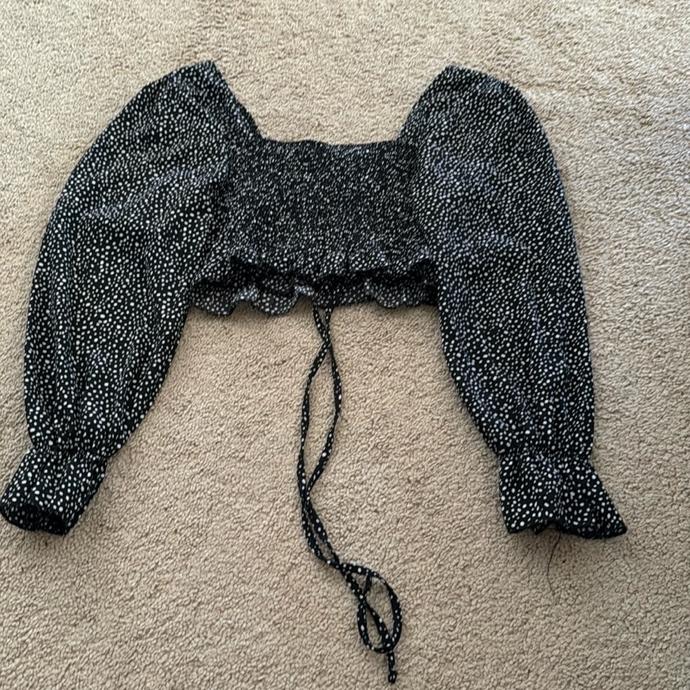 Ruffled blouse